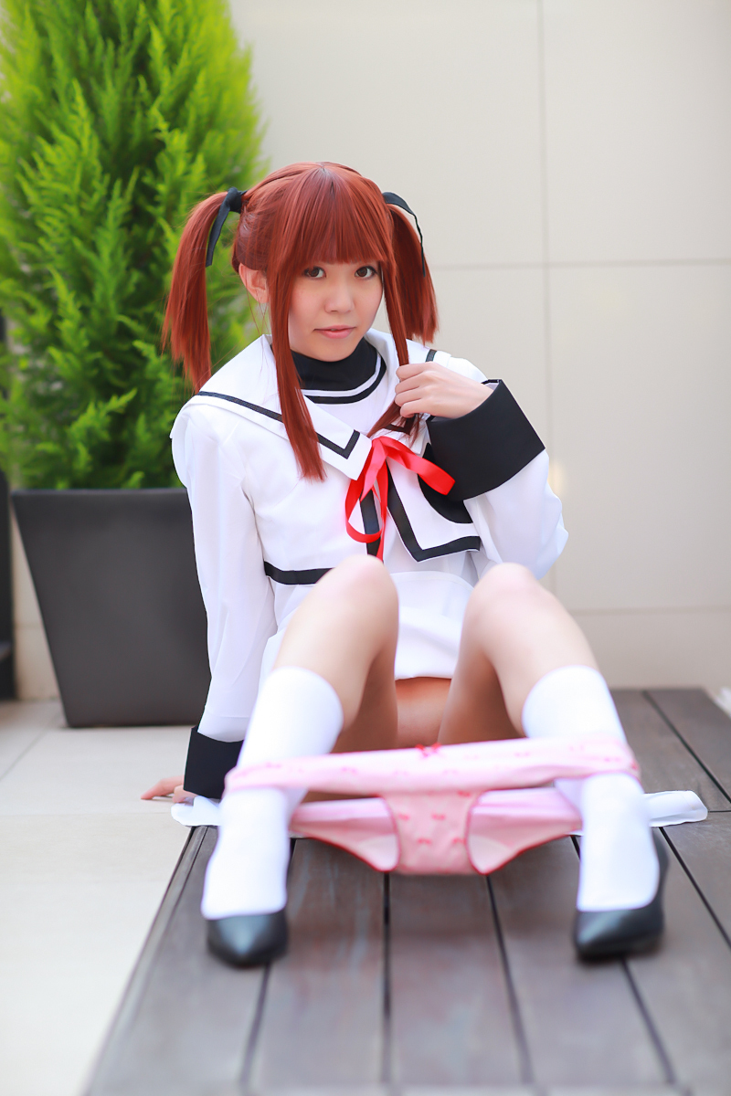 [Cosplay] Hot Maho Shojo Lyrical Nanoha 女优制服